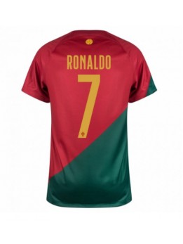 Billige Portugal Cristiano Ronaldo #7 Hjemmedrakt VM 2022 Kortermet